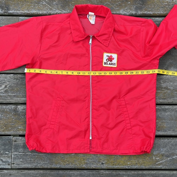 Retro Vintage Nylon Jacket Belarus Made In Canada - Picture 8 of 9